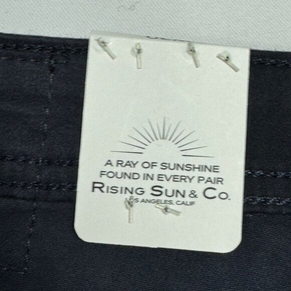 Rising Sun Men’s Slim Fit Stretch Jeans Navy Blue Denim Repreve Size 30x34 - Picture 15 of 16